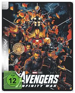 The Avengers - Infinity War - 4K UHD Mondo Steelbook Edition Blu-ray UHD 4K + Blu-ray