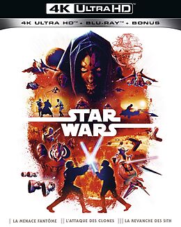 Coffret Star Wars -La Prelogie -4K Blu-ray UHD 4K