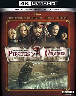 Les pirates des Caraibes: jusqu'au bout du monde - Combo 4K UHD & BR Blu-ray UHD 4K