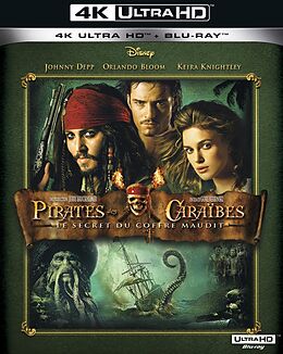 Les pirates des Caraibes: le secret du coffre maudit - Combo 4K UHD & BR Blu-ray UHD 4K