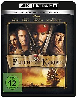 Pirates of the Caribbean - Fluch der Karibik UHD + 2D Blu-ray UHD 4K + Blu-ray