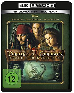 Pirates of the Caribbean - Fluch der Karibik 2 UHD + 2D Blu-ray UHD 4K + Blu-ray