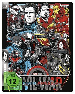 The First Avenger: Civil War Steelbook Edition Blu-ray UHD 4K + Blu-ray