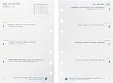 Agenden-Zubehör Jahr SUCCES Agenda Senior 2027 845207000027U 1W/2S Ersatzkal. 9.5x15cm von