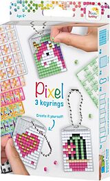Pixel Medaillon Set Mädchen Spiel