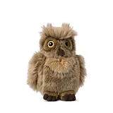 WWF Plüsch 01108 - Uhu, Europa-Kollektion, Plüschtier, 25 cm Spiel