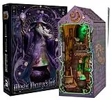 Book Nook Wooden 3D Puzzle Magic Wizard House Spiel