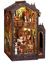 Book Nook Wooden 3D Puzzle Art Studio Spiel