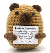Positiver Capybara 8 cm Spiel