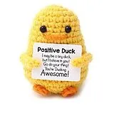 Positiv Ente/Duck 7 cm Spiel