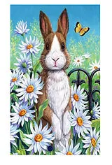 Diamond Painting Rabbit/Hase 25x15 cm, Spiel