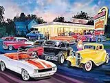 Diamond Painting Cars Diner Spiel