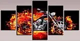 Diamond Painting Motorcycle 5-teilig Spiel
