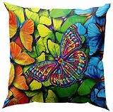 Diamond Painting Cushion/Kissen Butterfly, 30 x 30 cm. Spiel