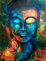 Diamond Painting Buddha 40x30 cm Spiel