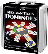 Classics Mexican Train Domino in Aluminiumkoffer Spiel