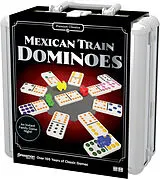 Classics Mexican Train Domino in Aluminiumkoffer Spiel
