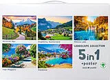 Puzzle Landscape 5 in 1 Spiel