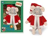 Sam & Julia - Plüsch Maus Weihnachtsmann Spiel