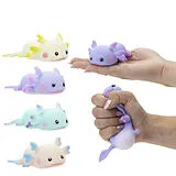 Quetsch-Axolotl Anti-Stress-Toy in Pastell, 12 cm (sortiert, Farbe nicht wählbar) Spiel