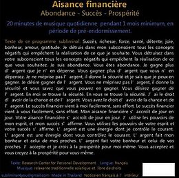 Various CD Aisance Financiere