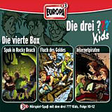 Audio CD (CD/SACD) Die drei ??? Kids 3er Box 04. Folge 10-12 von 