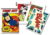 Vintage Comic Art Piatnik Spielkarten Spiel