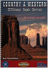  Notenblätter Country and Western 20 Folksongs und Gospels (+App)