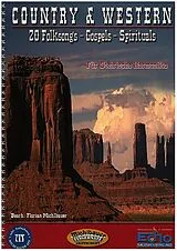  Notenblätter Country and Western 20 Folksongs und Gospels (+App)