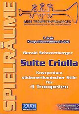 Gerald Schwertberger Notenblätter Suite Criolla