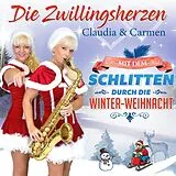 Die Zwillingsherzen Claudia & CD Mit Dem Schlitten Durch Die Winter-weihnacht