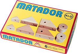 MATADOR 21250 - Maker Schrägteile-Set, 8 Teile, Baukasten-Erweiterung, Holz, Konstruktionsbaukasten, ab 3 Jahren, Spielend lernen! Spiel