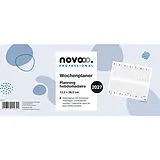 Agenden Jahr NOVOOO Wochenplaner 2027 890712 1W/2S ML 12x28.4cm von 