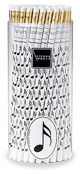  Instrumente+Zubehör Bleistiftbox Note weiss