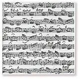  Instrumente+Zubehör Servietten Notenblatt 20 Stück