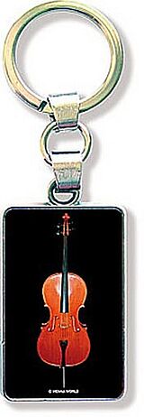 Instrumente+Zubehör Schüsselanhänger Cello