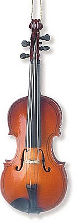  Instrumente+Zubehör Anhänger Violine Christbaumschmuck