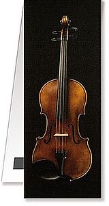  Instrumente+Zubehör Lesezeichen Geige magnetisch 10,5x4,4 cm