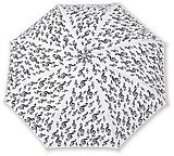  Instrumente+Zubehör Taschenschirm Violinschlüssel weiss