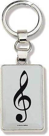  Instrumente+Zubehör Schlüsselanhänger Violinschlüssel