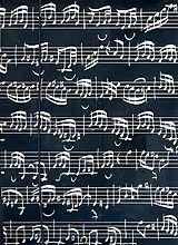  Instrumente+Zubehör Chormappe Notenblatt schwarz
