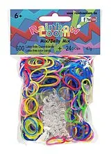 Rainbow Loom® Gummibänder Mix Jelly Spiel