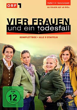 Vier Frauen und ein Todesfall - Komplettbox / Staffel 1-9 DVD