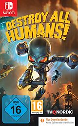 Destroy All Humans 1 Remake [NSW] [Code in a Box] (D) als Nintendo Switch-Spiel