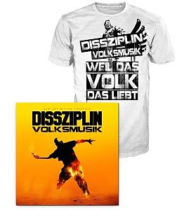 Dissziplin CD Volksmusik (Cd+T-Shirt Gr.S)