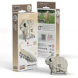 EUGY - 3D Bastelset Schaf Spiel