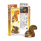 EUGY 3D Bastelset Eichhörnchen Spiel