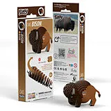 EUGY - 3D Bastelset Bison Spiel