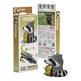 EUGY 3D Bastelset Waschbär Spiel