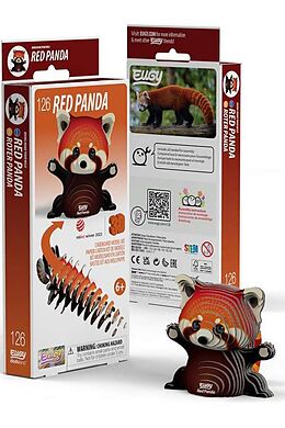 Spielzeug 3D Bastelset Roter Panda von 